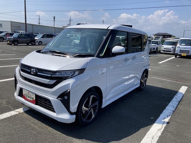 ムーヴＲＳキーフリーシステム　プッシュボタンスタート　ＬＥＤヘッドライト　１５インチアルミホイール　両側パワースライドドア　カラーマルチインフォメーションディスプレイ（静岡県）の中古車