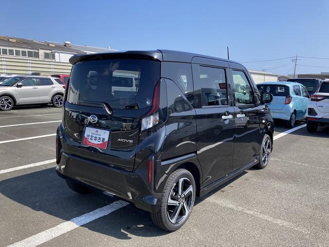 ムーヴＲＳキーフリーシステム　プッシュボタンスタート　ＬＥＤヘッドライト　１５インチアルミホイール　両側パワースライドドア　カラーマルチインフォメーションディスプレイ（静岡県）の中古車