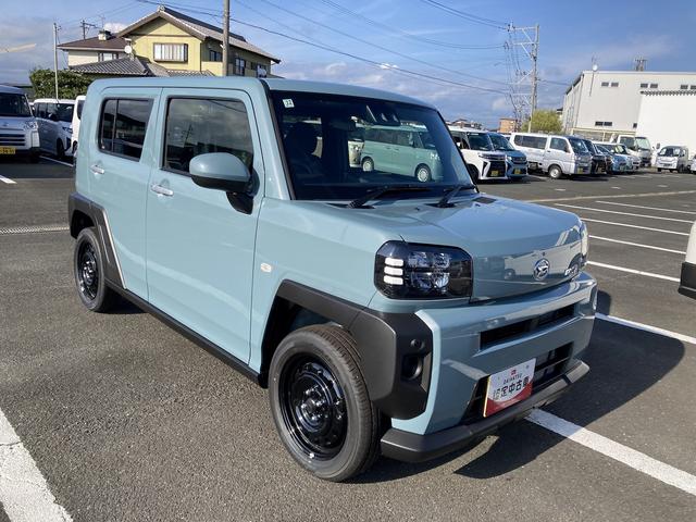 タフトＸ１５インチスチールホイール（ブラック塗装）　マニュアルレベリング機能付フルＬＥＤヘッドランプ　マルチインフォメーションディスプレイ（静岡県）の中古車