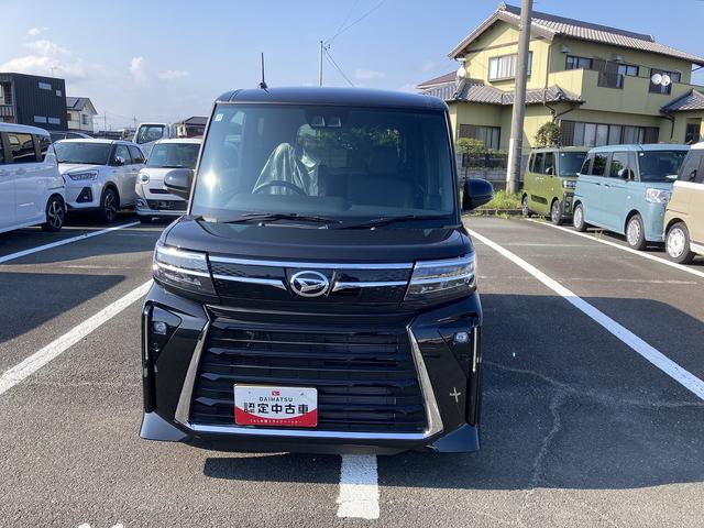 タントカスタムRS15インチアルミホイール キーフリーシステム プッシュボタンスタート オートエアコン(プッシュ式) フルLEDヘッドランプ オート格納式カラードドアミラー 本革巻ステアリングホイール(静岡県)の中古車