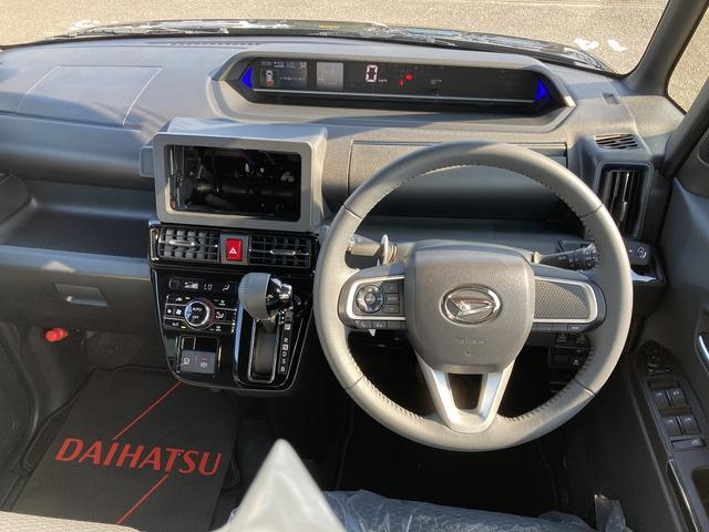 タントカスタムRS15インチアルミホイール キーフリーシステム プッシュボタンスタート オートエアコン(プッシュ式) フルLEDヘッドランプ オート格納式カラードドアミラー 本革巻ステアリングホイール(静岡県)の中古車