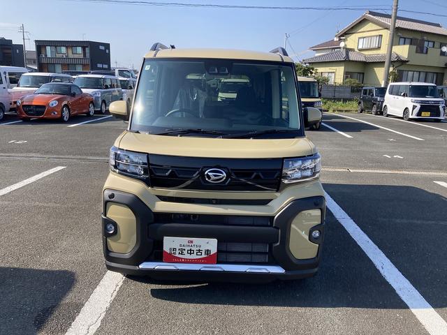 タントファンクロスターボ15インチアルミホイール フルLEDヘッドランプ オート格納式カラードドアミラー 両側パワースライドドア キーフリーシステム プッシュボタンスタート(静岡県)の中古車
