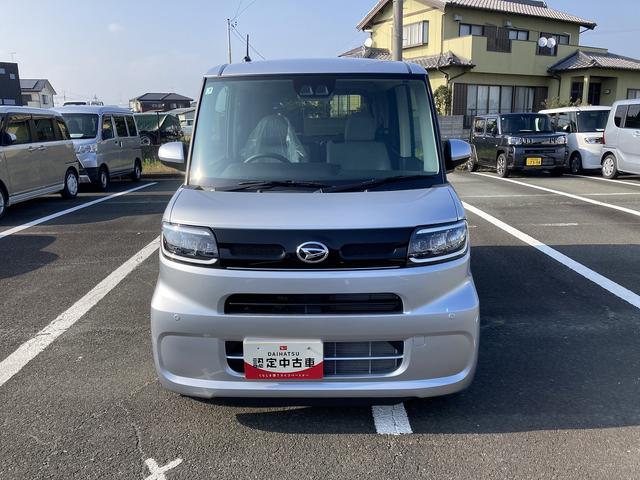 タントＸ１４インチフルホイールキャップ　フルＬＥＤヘッドランプ　オート格納式カラードドアミラー　左側パワースライドドア　ＴＦＴカラーマルチインフォメーションディスプレイ　フルファブリックシート（静岡県）の中古車