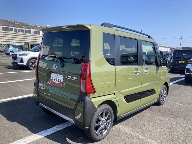 タントファンクロスリミテッド14インチアルミホイール フルLEDヘッドランプ オート格納式カラードドアミラー 両側パワースライドドア キーフリーシステム プッシュボタンスタート スマートクルーズ(静岡県)の中古車