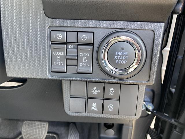 タントカスタムＸ１４インチアルミホイール　大型エアロバンパー　フルＬＥＤヘッドランプ　オート格納式カラードドアミラー　両側パワースライドドア　キーフリーシステム　プッシュボタンスタート（静岡県）の中古車