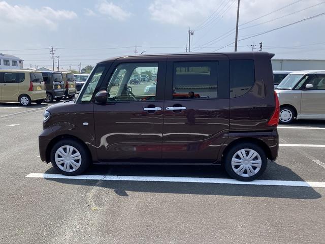 タントＸ１４インチフルホイールキャップ　フルＬＥＤヘッドランプ　オート格納式カラードドアミラー　左側パワースライドドア　ＴＦＴカラーマルチインフォメーションディスプレイ　フルファブリックシート（静岡県）の中古車