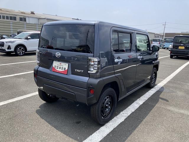タフトX15インチスチールホイール(ブラック塗装) マニュアルレベリング機能付フルLEDヘッドランプ マルチインフォメーションディスプレイ(静岡県)の中古車