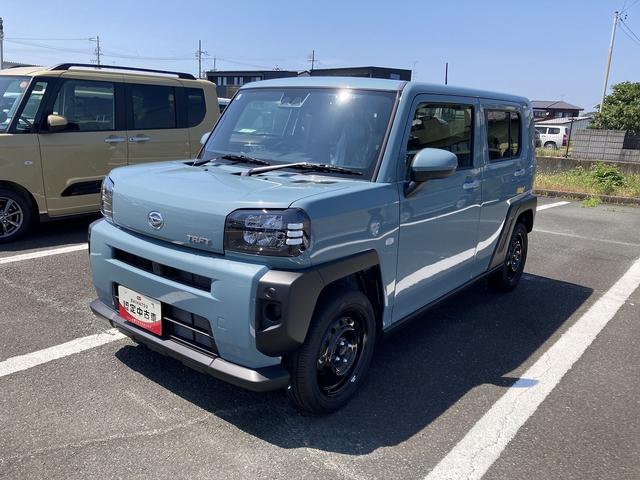 タフトＸ１５インチスチールホイール（ブラック塗装）　マニュアルレベリング機能付フルＬＥＤヘッドランプ　マルチインフォメーションディスプレイ（静岡県）の中古車