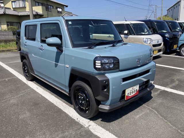 タフトＸ１５インチスチールホイール（ブラック塗装）　マニュアルレベリング機能付フルＬＥＤヘッドランプ　マルチインフォメーションディスプレイ（静岡県）の中古車