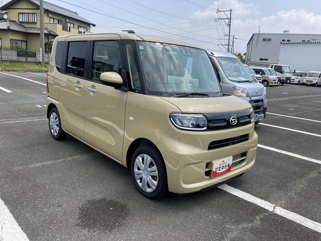 タントＸ１４インチフルホイールキャップ　フルＬＥＤヘッドランプ　オート格納式カラードドアミラー　左側パワースライドドア　ＴＦＴカラーマルチインフォメーションディスプレイ　フルファブリックシート（静岡県）の中古車
