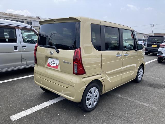 タントＸ１４インチフルホイールキャップ　フルＬＥＤヘッドランプ　オート格納式カラードドアミラー　左側パワースライドドア　ＴＦＴカラーマルチインフォメーションディスプレイ　フルファブリックシート（静岡県）の中古車