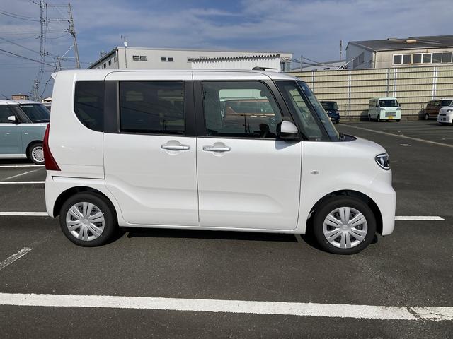 タントX14インチフルホイールキャップ フルLEDヘッドランプ オート格納式カラードドアミラー 左側パワースライドドア TFTカラーマルチインフォメーションディスプレイ フルファブリックシート(静岡県)の中古車