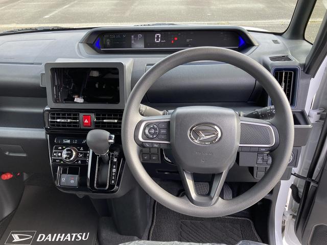 タントカスタムX14インチアルミホイール 大型エアロバンパー フルLEDヘッドランプ オート格納式カラードドアミラー 両側パワースライドドア キーフリーシステム プッシュボタンスタート(静岡県)の中古車