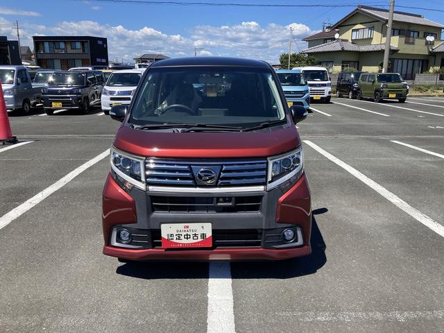 ムーヴカスタム　Ｘ　ハイパーＳＡII１４インチアルミホイール　ウレタンインパネセンターシフト　ＬＥＤヘッドランプ　自発光式２眼メーター　ＴＦＴカラーマルチインフォメーションディスプレイ（静岡県）の中古車