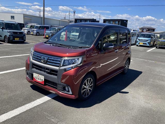 ムーヴカスタム　Ｘ　ハイパーＳＡII１４インチアルミホイール　ウレタンインパネセンターシフト　ＬＥＤヘッドランプ　自発光式２眼メーター　ＴＦＴカラーマルチインフォメーションディスプレイ（静岡県）の中古車