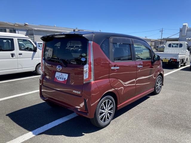ムーヴカスタム　Ｘ　ハイパーＳＡII１４インチアルミホイール　ウレタンインパネセンターシフト　ＬＥＤヘッドランプ　自発光式２眼メーター　ＴＦＴカラーマルチインフォメーションディスプレイ（静岡県）の中古車