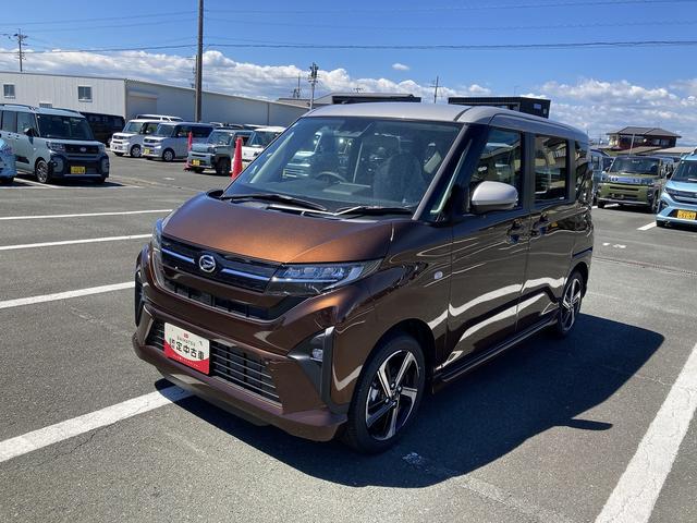 ムーヴＲＳキーフリーシステム　プッシュボタンスタート　ＬＥＤヘッドライト　１５インチアルミホイール　両側パワースライドドア　カラーマルチインフォメーションディスプレイ（静岡県）の中古車