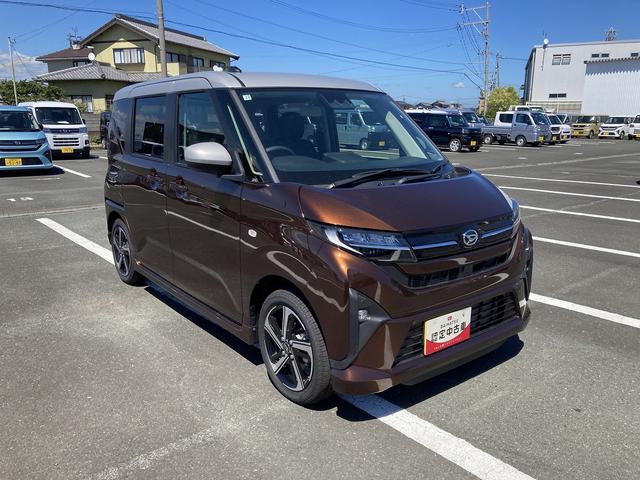 ムーヴＲＳキーフリーシステム　プッシュボタンスタート　ＬＥＤヘッドライト　１５インチアルミホイール　両側パワースライドドア　カラーマルチインフォメーションディスプレイ（静岡県）の中古車