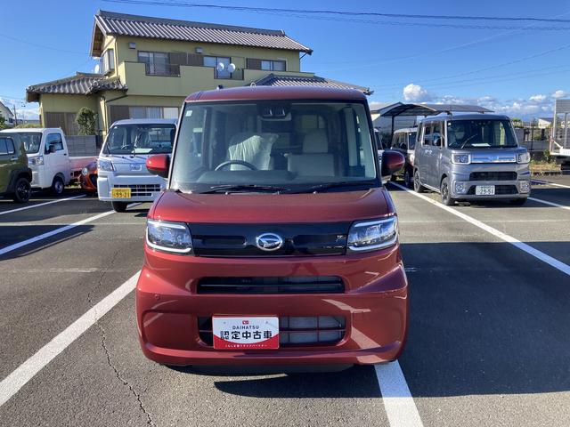 タントＸ１４インチフルホイールキャップ　フルＬＥＤヘッドランプ　オート格納式カラードドアミラー　左側パワースライドドア　ＴＦＴカラーマルチインフォメーションディスプレイ　フルファブリックシート（静岡県）の中古車