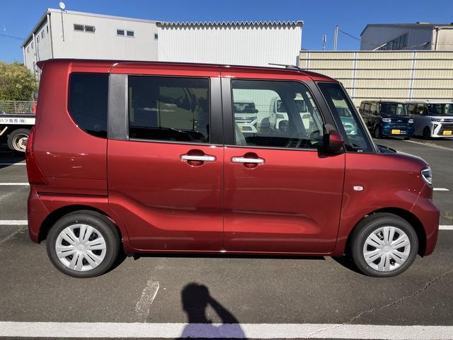 タントＸ１４インチフルホイールキャップ　フルＬＥＤヘッドランプ　オート格納式カラードドアミラー　左側パワースライドドア　ＴＦＴカラーマルチインフォメーションディスプレイ　フルファブリックシート（静岡県）の中古車