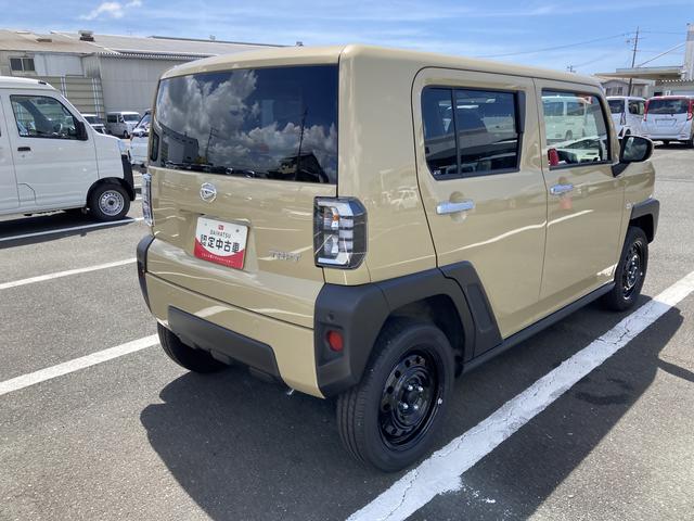 タフトX ナビ付15インチスチールホイール(ブラック塗装) マニュアルレベリング機能付フルLEDヘッドランプ マルチインフォメーションディスプレイ(静岡県)の中古車