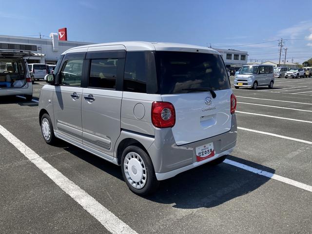 ムーヴキャンバスストライプスＧ１４インチフルホイールキャップ　ＬＥＤヘッドランプ　ＬＥＤフォグランプ　ホっとカップホルダー　両側パワースライドドア　キーフリーシステム　プッシュボタンスタート　ＵＶカットガラス（静岡県）の中古車