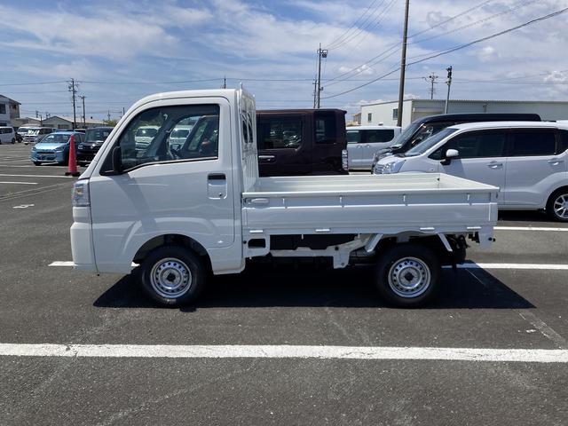 ハイゼットトラックスタンダード２ＷＤ　ＭＴ　スーパーＵＶカットガラス（フロントウィンドウ）　プリントレザーシート表皮　マニュアルエアコン　クリーンエアフィルター　電動式パワーステアリング（静岡県）の中古車