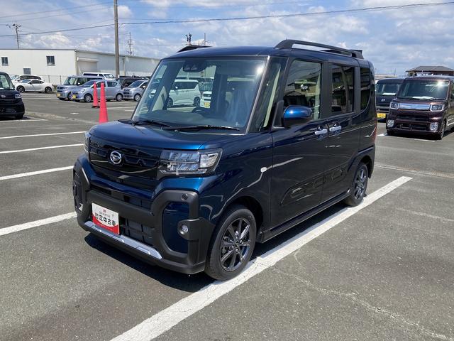 タントファンクロス１４インチアルミホイール　フルＬＥＤヘッドランプ　オート格納式カラードドアミラー　両側パワースライドドア　キーフリーシステム　プッシュボタンスタート（静岡県）の中古車