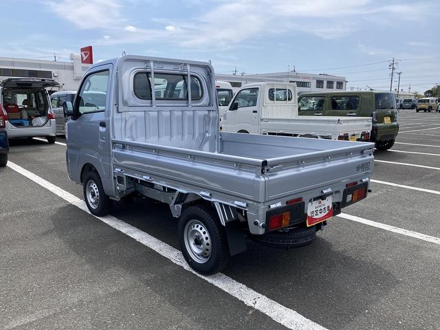 ハイゼットトラックスタンダード２ＷＤ　ＣＶＴ　スーパーＵＶＩＲカットガラス（フロントウィンドウ）　プリントレザーシート表皮　マニュアルエアコン　電動式パワーステアリング（静岡県）の中古車
