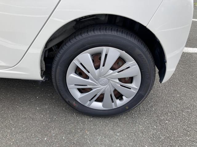 ミライースＸ　ＳＡIII１４インチフルホイールキャップ　ＬＥＤヘッドランプ　電動格納式（カラード）ドアミラー　自発光式デジタルメーターブルーイルミネーションメーター　マニュアルエアコン（ダイヤル式）　キーレスエントリー（静岡県）の中古車