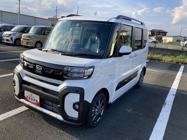 タントファンクロス14インチアルミホイール フルLEDヘッドランプ オート格納式カラードドアミラー 両側パワースライドドア キーフリーシステム プッシュボタンスタート(静岡県)の中古車