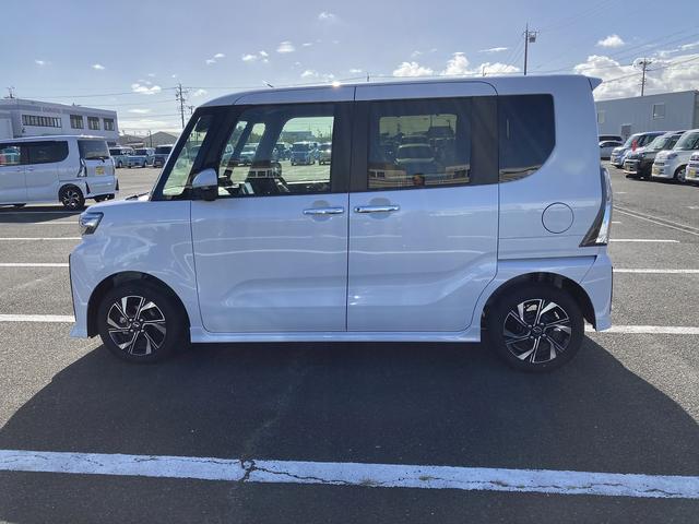 タントカスタムXリミテッド14インチアルミホイール 大型エアロバンパー フルLEDヘッドランプ オート格納式カラードドアミラー 両側パワースライドドア キーフリーシステム プッシュボタンスタート ディスプレイオーディオ(静岡県)の中古車