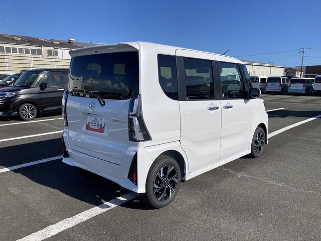 タントカスタムXリミテッド14インチアルミホイール 大型エアロバンパー フルLEDヘッドランプ オート格納式カラードドアミラー 両側パワースライドドア キーフリーシステム プッシュボタンスタート ディスプレイオーディオ(静岡県)の中古車