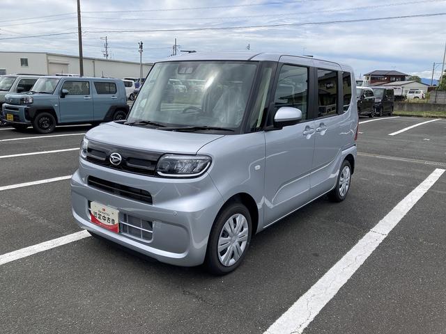タントXリミテッド14インチフルホイールキャップ フルLEDヘッドランプ オート格納式カラードドアミラー 両側パワースライドドア TFTカラーマルチインフォメーションディスプレイ フルファブリックシート(静岡県)の中古車