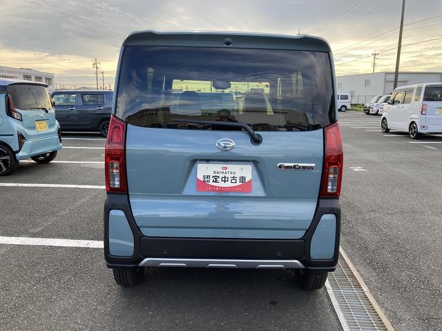 タントファンクロス１４インチアルミホイール　フルＬＥＤヘッドランプ　オート格納式カラードドアミラー　両側パワースライドドア　キーフリーシステム　プッシュボタンスタート　ディスプレイオーディオ（静岡県）の中古車