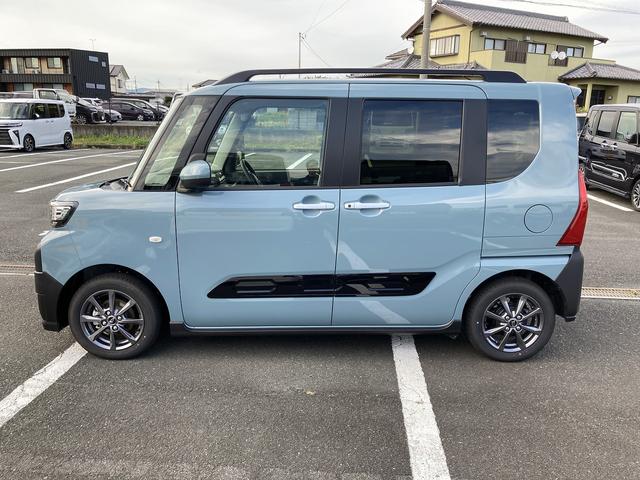 タントファンクロス１４インチアルミホイール　フルＬＥＤヘッドランプ　オート格納式カラードドアミラー　両側パワースライドドア　キーフリーシステム　プッシュボタンスタート　ディスプレイオーディオ（静岡県）の中古車