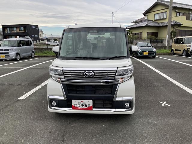 タント 中古車 カスタムＸ　トップエディションリミテッドＳＡＩＩＩ１４インチアルミホイール　キーフリーシステム　両側パワースライドドア　オートエアコン（プッシュ式）　ＬＥＤヘッドランプ　バックカメラ