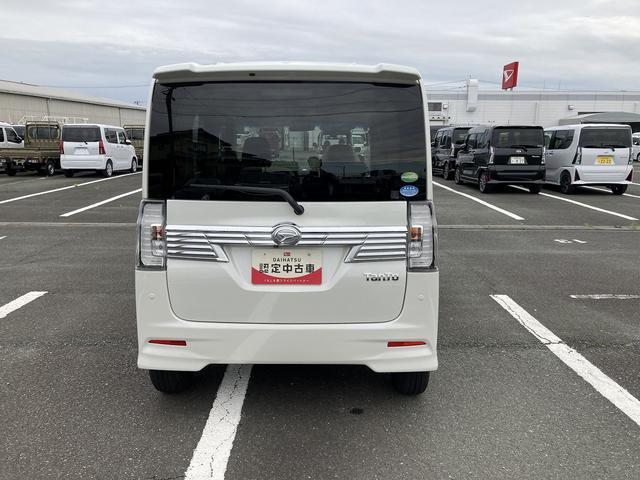 タント 中古車 カスタムＸ　トップエディションリミテッドＳＡＩＩＩ１４インチアルミホイール　キーフリーシステム　両側パワースライドドア　オートエアコン（プッシュ式）　ＬＥＤヘッドランプ　バックカメラ