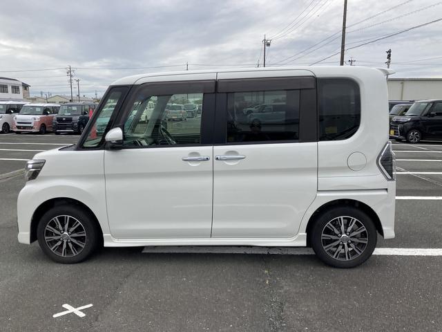 タント 中古車 カスタムＸ　トップエディションリミテッドＳＡＩＩＩ１４インチアルミホイール　キーフリーシステム　両側パワースライドドア　オートエアコン（プッシュ式）　ＬＥＤヘッドランプ　バックカメラ