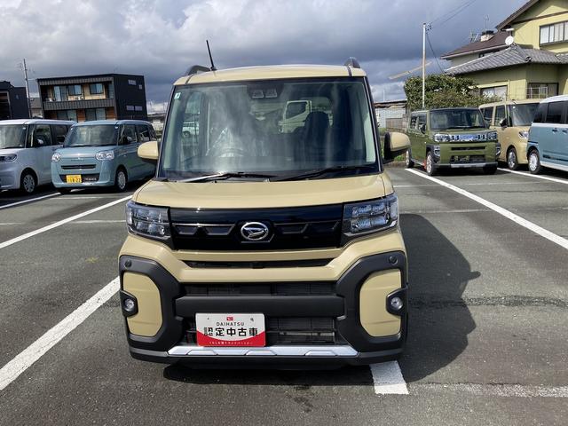 タントファンクロス14インチアルミホイール フルLEDヘッドランプ オート格納式カラードドアミラー 両側パワースライドドア キーフリーシステム プッシュボタンスタート(静岡県)の中古車