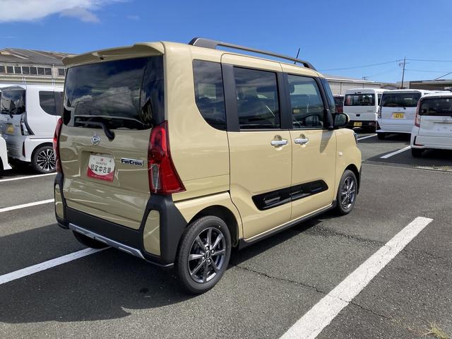 タントファンクロス14インチアルミホイール フルLEDヘッドランプ オート格納式カラードドアミラー 両側パワースライドドア キーフリーシステム プッシュボタンスタート(静岡県)の中古車