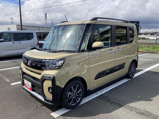 タントファンクロス14インチアルミホイール フルLEDヘッドランプ オート格納式カラードドアミラー 両側パワースライドドア キーフリーシステム プッシュボタンスタート(静岡県)の中古車