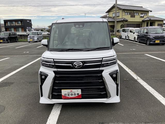 タント 中古車 カスタムＸ１４インチアルミホイール　大型エアロバンパー　フルＬＥＤヘッドランプ　オート格納式カラードドアミラー　両側パワースライドドア　キーフリーシステム　プッシュボタンスタート