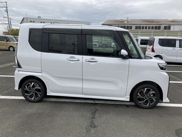 タント 中古車 カスタムＸ１４インチアルミホイール　大型エアロバンパー　フルＬＥＤヘッドランプ　オート格納式カラードドアミラー　両側パワースライドドア　キーフリーシステム　プッシュボタンスタート