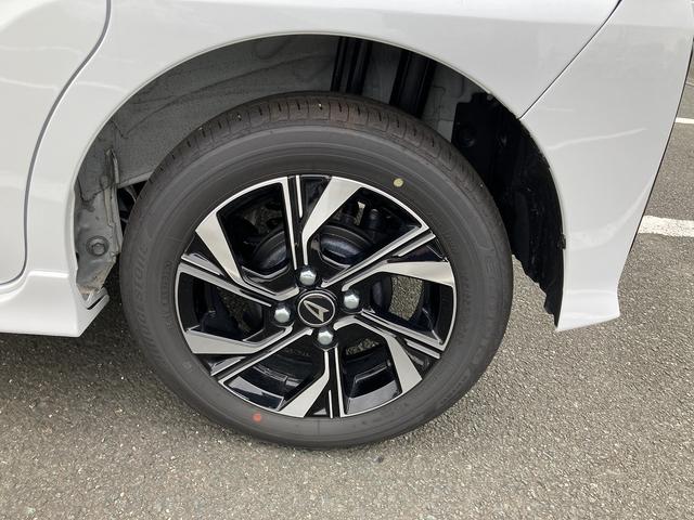 タントカスタムX14インチアルミホイール 大型エアロバンパー フルLEDヘッドランプ オート格納式カラードドアミラー 両側パワースライドドア キーフリーシステム プッシュボタンスタート(静岡県)の中古車