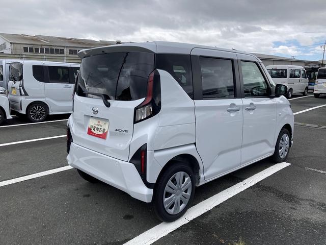 ムーヴXキーフリーシステム プッシュボタンスタート LEDヘッドライト 14インチフルホイールキャップ マルチインフォメーションディスプレイ 左側パワースライドドア(静岡県)の中古車