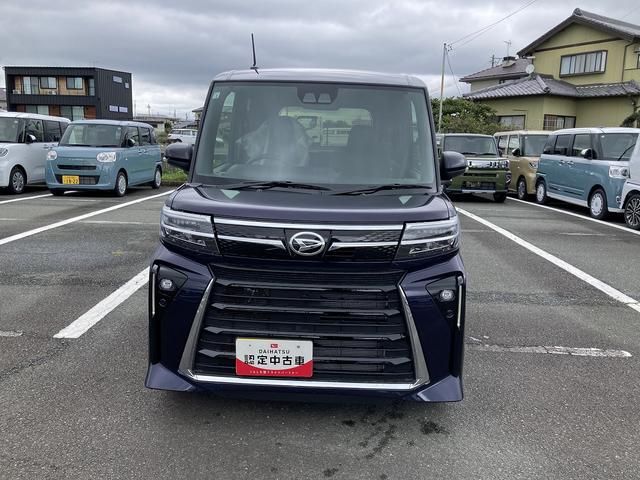 タントカスタムRSリミテッド15インチアルミホイール キーフリーシステム プッシュボタンスタート オートエアコン(プッシュ式) フルLEDヘッドランプ オート格納式カラードドアミラー 本革巻ステアリングホイール(静岡県)の中古車