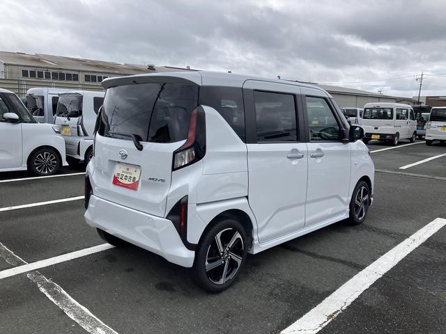 ムーヴRSキーフリーシステム プッシュボタンスタート LEDヘッドライト 15インチアルミホイール 両側パワースライドドア カラーマルチインフォメーションディスプレイ(静岡県)の中古車
