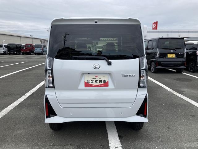 タントカスタムXリミテッド14インチアルミホイール 大型エアロバンパー フルLEDヘッドランプ オート格納式カラードドアミラー 両側パワースライドドア キーフリーシステム プッシュボタンスタート(静岡県)の中古車
