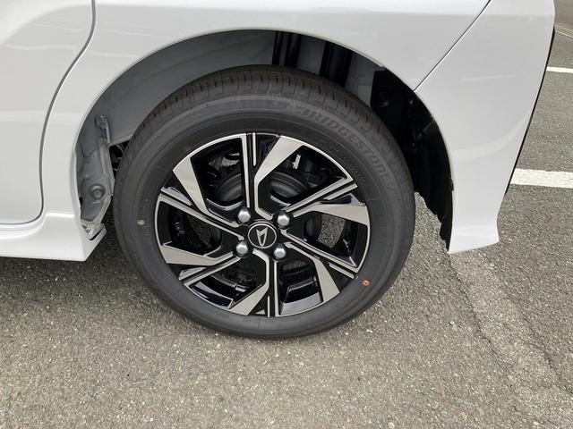 タントカスタムXリミテッド14インチアルミホイール 大型エアロバンパー フルLEDヘッドランプ オート格納式カラードドアミラー 両側パワースライドドア キーフリーシステム プッシュボタンスタート(静岡県)の中古車